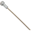 Pro Polished Brake Cable - Silver