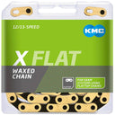 X-Flat Waxed Chain - 12/13-Speed - 126 Links - Compatible with SRAM T-Type and AXS Systems