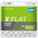 X-Flat Waxed Chain - 12/13-Speed - 126 Links - Compatible with SRAM T-Type and AXS Systems