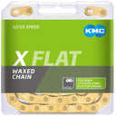 X-Flat Waxed Chain - 12/13-Speed - 126 Links - Compatible with SRAM T-Type and AXS Systems