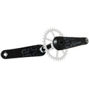 TRS Race Carbon Gen 4 Crankset - 73mm - 30mm Spindle with e*thirteen P3 Connect Interface - Black