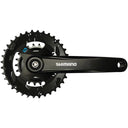 FC-M315 Crankset - 7/8-Speed - Riveted - JIS Square Taper Spindle Interface - Black