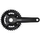FC-MT210 Crankset - 9-Speed - Riveted - Black