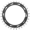XX SL Eagle T-Type Thread Mount Chainring - 12-Speed - Thread Mount (For XX SL PM Spider) - Aluminum - Black/Silver