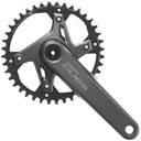 CUES FC-U6000-1 Crankset - 9/10/11-Speed - Black