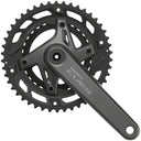 CUES FC-U6000-2 Crankset - Hollowtech II - Black