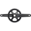 Sword 1x Crankset - 10-Speed - 110 Asym BCD - 24mm Spindle - Black - Gray