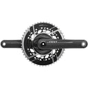 Red Crankset E1 - 2x 12-Speed - 8-Bolt Direct Mount - DUB Spindle Interface - Natural Carbon