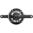 Red Crankset E1 - 2x 12-Speed - 8-Bolt Direct Mount - DUB Spindle Interface - Natural Carbon