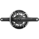 Red AXS Power Meter Crankset E1 - 2x 12-Speed - 8-Bolt Direct Mount - DUB Spindle Interface - Natural Carbon