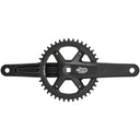 Sword Black 1x Crankset - 9/10-Speed - 110 Asym BCD - JIS Square Taper Spindle Interface