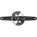 Eagle 90 T-Type Wide Crankset - 12-Speed - 32t Chainring - Direct Mount - 2-Guards - DUB Spindle Interface - Black/Silver