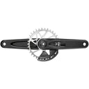 Eagle 90 T-Type Wide Crankset - 12-Speed - 32t Chainring - Direct Mount - 2-Guards - DUB Spindle Interface - Black/Silver