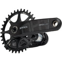 Silver DH-1 Crankset - 3-Bolt Direct Mount 34t Chainring - 28.99mm (DUB Type) Spindle - Black