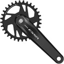 Essa FC-U2000-1 Crankset - 7/8-Speed - Riveted - Square Taper JIS Spindle Interface - Black