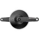 Force 1 Crankset With Aero Chainring - 50t Aero Chainring - 12/13-Speed - 8-Bolt Direct Mount - DUB Spinde - E1 - Carbon-gloss