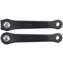 100% Pure Paul Crankset - Square Taper JIS Spindle Interface - 3-Bolt Type Chainring Mount