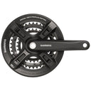Altus FC-M311 Crankset - 7/8-Speed - Riveted - Square Taper JIS Spindle Interface - Black