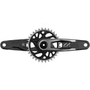 XX Downhill T-Type Crankset - 7-Speed - Direct Mount - Black/Silver