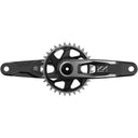 XX Downhill T-Type Crankset - 7-Speed - Direct Mount - Black/Silver