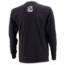 Scratchy Logo Long-Sleeve T-Shirt - Unisex - Black