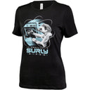 Women's Garden Pig T-Shirt - Black