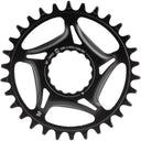 Narrow Wide Direct Mount Cinch Hyperglide+ Chainring - for Shimano 12-Speed - requires Hyperglide+ compatible chain - Black