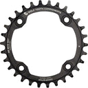 96 Symmetrical BCD Chainrings - 96 BCD - 4-Bolt - Drop-Stop A - For Shimano Cranks - Black
