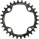 94 BCD 4-Bolt Chainrings - Drop-Stop A - For SRAM Cranks - Black