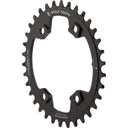 Elliptical 96 Asymmetrical BCD Chainrings For Shimano XT M8000/SLX M7000 - 96 Asymmetric BCD - 4-Bolt - Drop-Stop A - For Shimano XT M8000 and SLX M7000 Cranks - Black