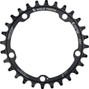 Camo Aluminum Round Chainrings - Wolf Tooth CAMO Mount - Black