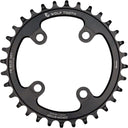 76 BCD Chainrings - 4-Bolt - Drop-Stop A - Compatible with SRAM 76 BCD and Specialized Stout - Black