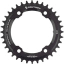 110 Asymmetrical BCD Chainrings For 12-Speed Shimano GRX - 110 Asymmetric BCD - 4-Bolt - Drop-Stop ST - For Shimano GRX Cranks - Black