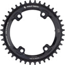 110 Asymmetrical BCD Chainrings For 12-Speed Shimano GRX - 110 Asymmetric BCD - 4-Bolt - Drop-Stop ST - For Shimano GRX Cranks - Black