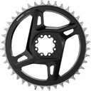 Red X-Sync Chainring E1 - 12/13-Speed - 8-Bolt Direct Mount - 6.5mm Offset - Black