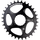 Narrow Wide Oval Direct Mount Chainring - Direct Mount CINCH - Black
