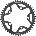 110 BCD 5-Bolt Gravel/CX/Road Chainring For 12-Speed Shimano Hg+ Chain - Drop-Stop ST - For Shimano HG+ and KMC 12-Speed Chains - Black