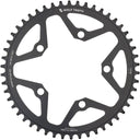 110 BCD 5-Bolt Gravel/CX/Road Chainring For 12-Speed Shimano Hg+ Chain - Drop-Stop ST - For Shimano HG+ and KMC 12-Speed Chains - Black