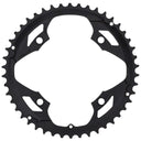 Omega/Vero Pro Road Double Chainring - Black