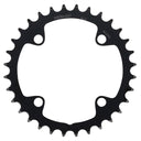 Omega/Vero Pro Road Double Chainring - Black