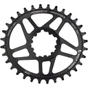Powertrac Elliptical SRAM 3-Bolt Direct Mount Chainrings - Black