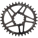 Powertrac Elliptical SRAM 3-Bolt Direct Mount Chainrings - Black