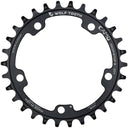Camo Aluminum Round Chainrings - Wolf Tooth CAMO Mount - Black