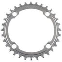 Titanium 104 BCD Chainring - 4-Bolt - Raw Ti - Raw Titanium