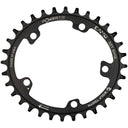 Camo Aluminum Elliptical Hyperglide+ Chainrings - Wolf Tooth CAMO Mount - Black