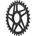 Elliptical Shimano Hyperglide+ Direct Mount Chainrings - Shimano DM Boost - 3mm Offset - Drop-Stop ST - Requires 12-Speed HG+ Chain - Black