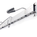 Track Rack Wall Mount Storage Rack - Silver