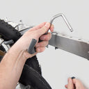 Track Rack Wall Mount Storage Rack - Silver