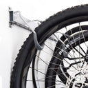 Track Rack Wall Mount Storage Rack - Silver