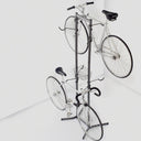 Four Bike Free-Standing Rack